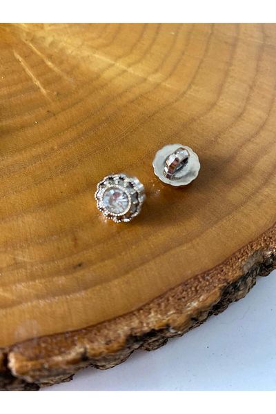 canan dizayn Special Stone 11.5 mm (18 Size) Gold Button (15 Pieces)
