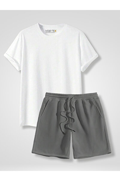 WEARTEX 2-Piece Shorts + Oversize T-Shirt Set