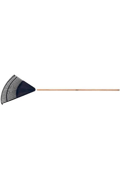TRAMONTINA Since 1911, Made In Brazil - 26 Teeth Black Garden Rake With 120cm Varnished-finish