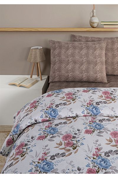 Evim Soren 200X230 cm Pique Set - Wendy Blue