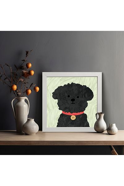 HOMEPACK Single Wooden Framed Painting One Piece Poster Painting Ktc/001