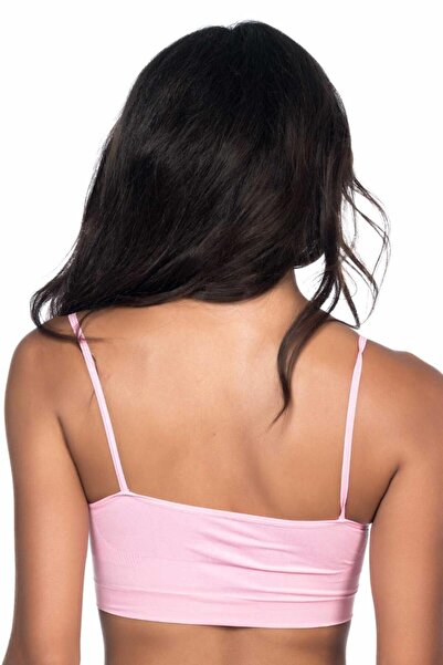 Emay Pink Mi Emay 4003 Soft Rope Strap Bustier