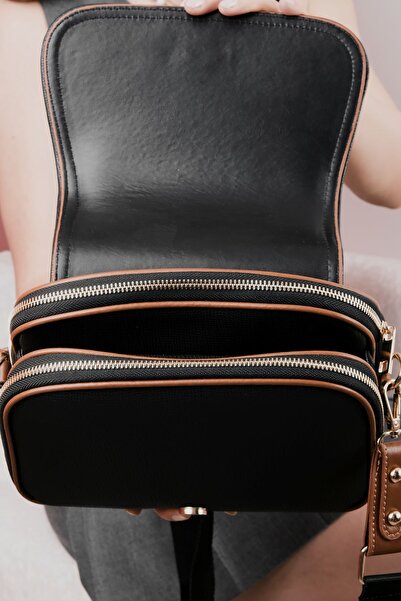 MY DERİ Γυναικείο Κάλυμμα Τσάντα χιαστί Ζώνη 2612