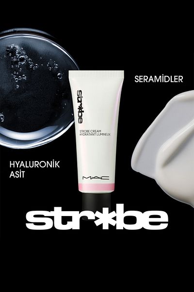 M.A.C Strobe Cream Illuminator Cream Highlighter & Makeup Base - Bronzelite 50 ml