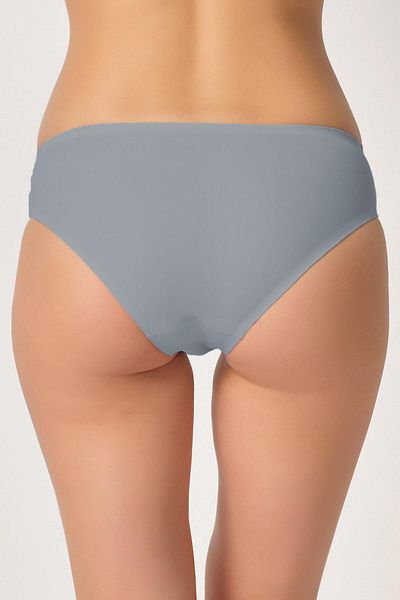 Emay Gray Mi 2803 Gluing Laser Cut Panties