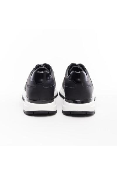 derinet Bağcıklı Hakiki Deri Erkek Sneaker