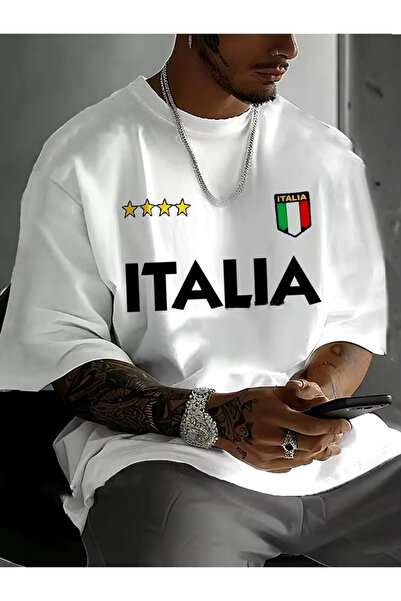 PAVRO Tricou de bază oversize unisex Confortabil Elegant Utilizare zilnică Fo...