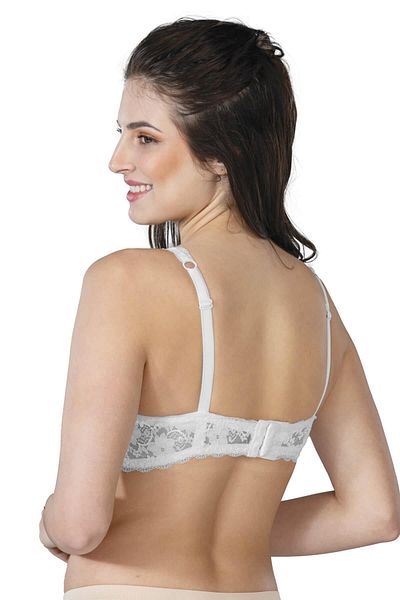 Emay Ekru Mi Emay 188 B Pad Lace Wire Toparlaying Bra
