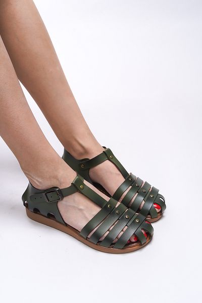 Riccon Sandale Ysamythe pentru damă 0012171   Kaki
