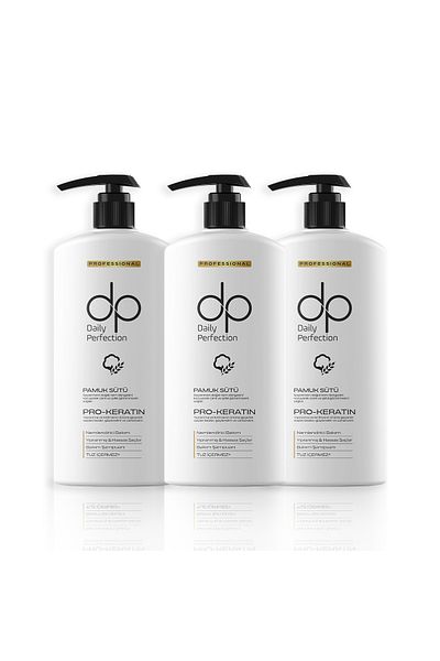 dp Daily Perfection 425 ml 3 Shampoo Cotton Milk