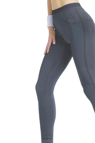 Emay Mulvxicgy Mdyk02 Gray 3825 Sports Leggings (Mulvix)