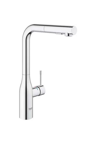 Grohe GROHE Accent 30432000 kitchen faucet, pull-out spray, brass, Chrome