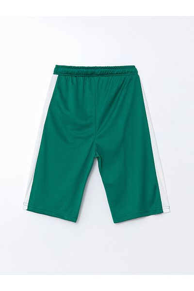 LC Waikiki Black Elastic Waist Boy's Shorts