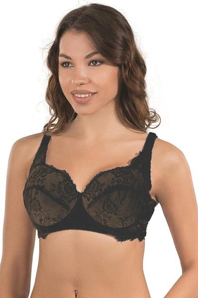 Emay Black Mi Emay 146 C Underwire Brode