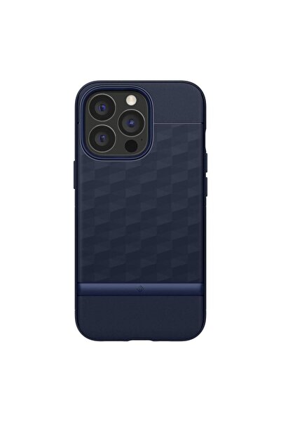 Spigen Caseology iPhone 13 Pro Max Kılıf Parallax Midnight Blue - ACS03484