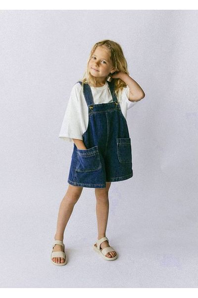 Daisy Dolly Girl's Wide Leg Salopet