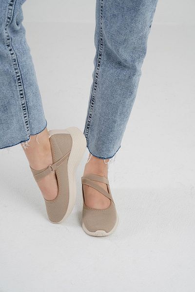 Beyond Μπεζ Destaşlanma Sneaker BYNDSNKK03 Model Γυναικεία Παπούτσια