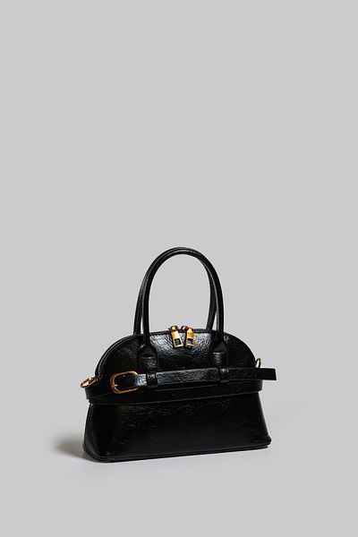 Çantacımstore Women's Belted Mini City – Black