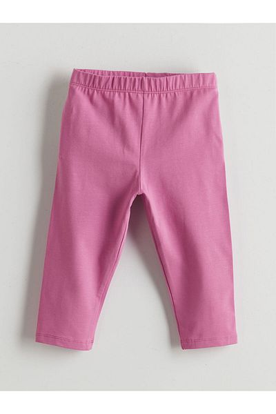 LC Waikiki Sari Beli Elastic 3/4 Length Girls' Leggings