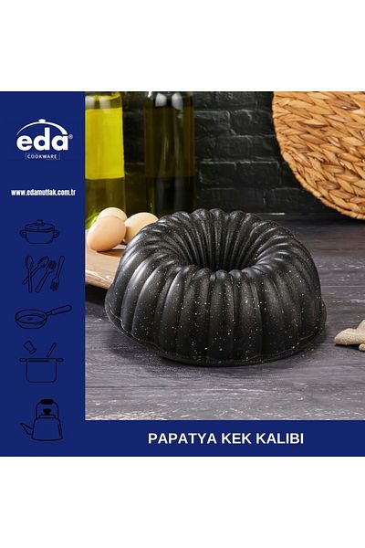 Eda Daisy 26 Cm Casting Granite Cake Mold Gray