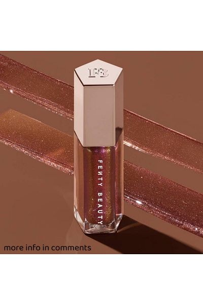 FENTY BEAUTY Gloss Bomb Lip Luminizer Hot Chocolit Fantasy Shimmring Holographic Rich Brown 9ml/0.3