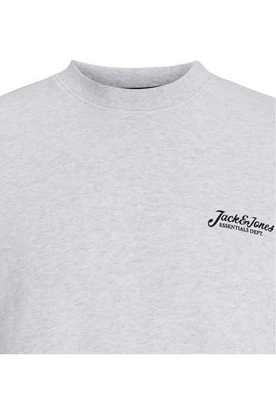 Jack & Jones Bluza JACK &JONES Beau Crew - 12268435-White Melange