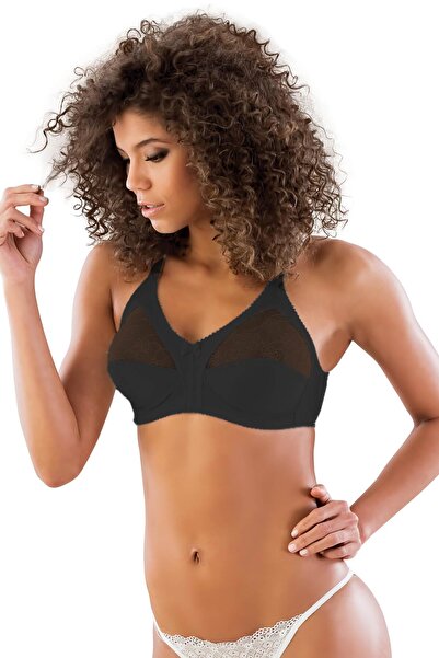 Emay Чорний 111 B Збираючий бюстгальтер