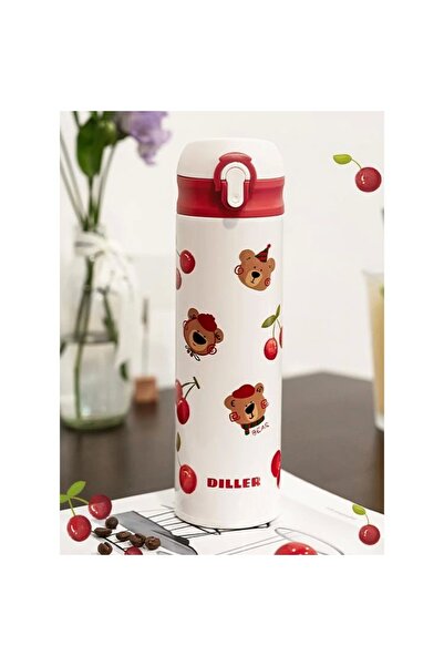 DILLER VAGONLİFE ÇELİK PİPETLİ MATARA/TERMOS D9228 480ML