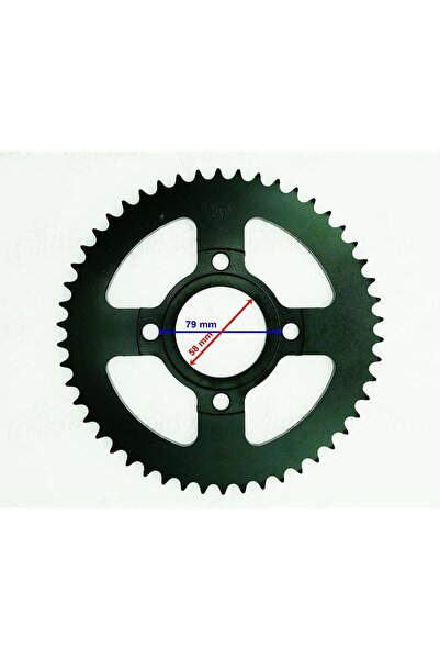GMS Cross Cg 125 150 Arka Dişli 50T Takozlu Göbek İçin
