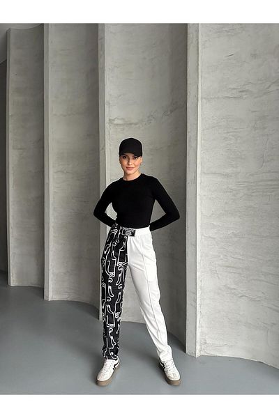 RPT MODA ΨΗΦΙΑΚΗ ΕΚΤΥΠΩΣΗ ΔΙΠΛΟ ΧΡΩΜΑΤΟΣ ΜΕ ΜΟΤΙΒΟ ΆΝΕΤΟ ΜΕ ΨΗΛΟΜΕΣΟ JOGGER ΦΟΥΤΕΡ