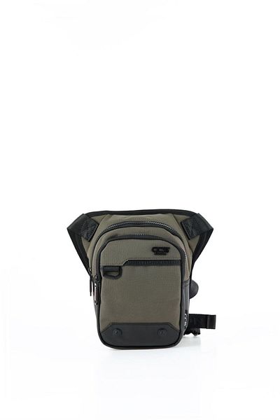 ÇÇS Τσάντα ποδιών Unisex Khaki Biker