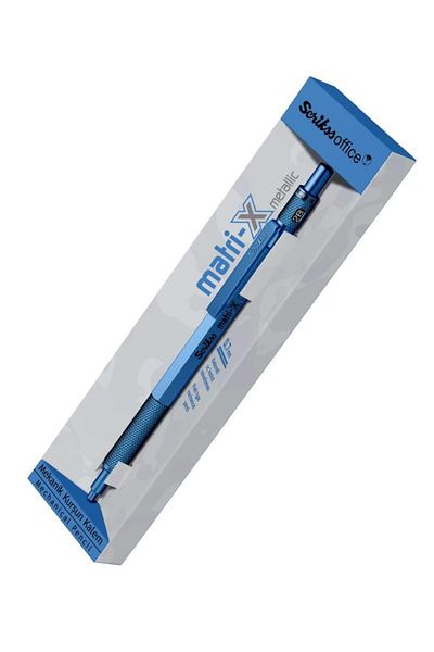 kalemhane Scrikss Matrix 0.7 Versatil Blue Pen