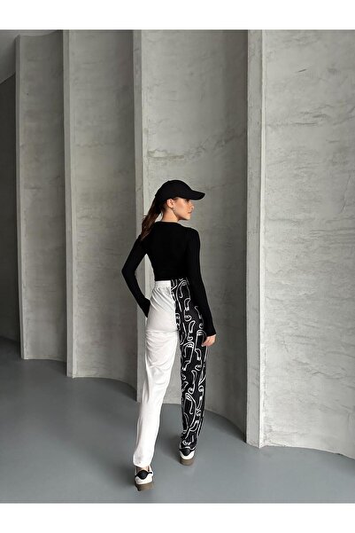 RPT MODA ΨΗΦΙΑΚΗ ΕΚΤΥΠΩΣΗ ΔΙΠΛΟ ΧΡΩΜΑΤΟΣ ΜΕ ΜΟΤΙΒΟ ΆΝΕΤΟ ΜΕ ΨΗΛΟΜΕΣΟ JOGGER ΦΟΥΤΕΡ