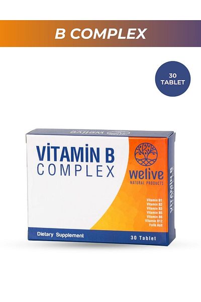 Welive Vitamin B Complex - 30 Tablét