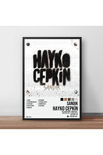 Orendart Hayko Cepkin - Sandık Albüm Spotify Çerçeveli Poster Tablo