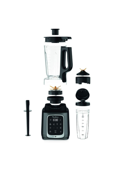 Moulinex خلاط InfinyMix+ عالي السرعة 1600 واط، 5 برامج تلقائية، سعة 1.75 لتر