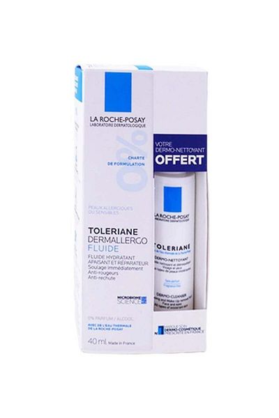 La Roche Posay La Roche-Posay Toleriane DermaLarge Moisturizing and Dermo-Fluid Set