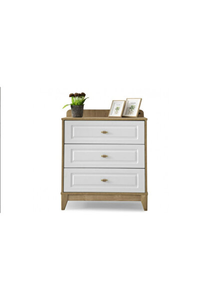 Cozibo Milano Çok Amaçlı Dolap , Çekmeceli Şifonyer , Kapaklı Şifonyer , 3 Çekmeceli Şifonyer