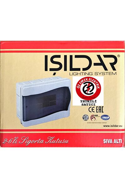 Işıldar Işildar 2Li-6Li Recessed Fuse Box Helojen Free 2013