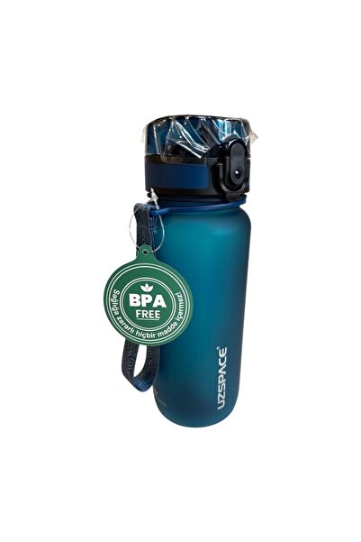 Uzspace MATARA TRITAN SOFT TOUCH 3037 650 ML PETROL BLUE