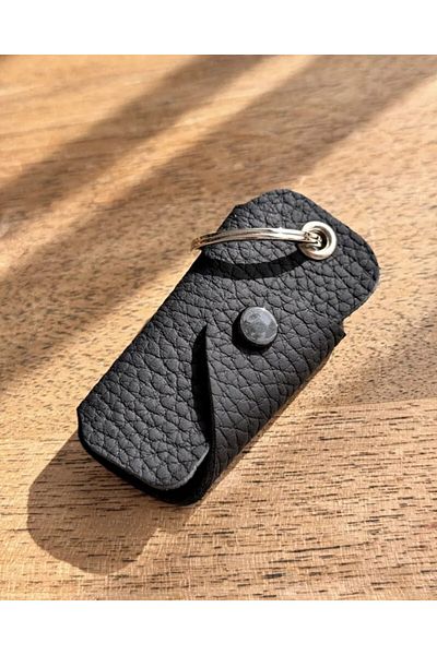 Fil Deri Genuine Leather Minimal Design Keychain 2094