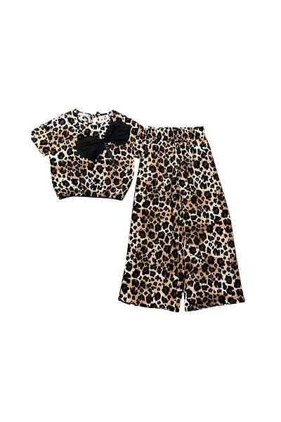Little Star Girl's Leopard Suit with Dragonfly Accessories
