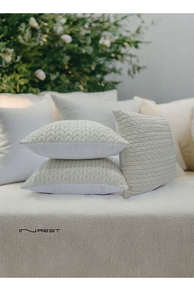 INREST Luxury Pillow Cover  Multi Color - INREST 45*45cm One Piece