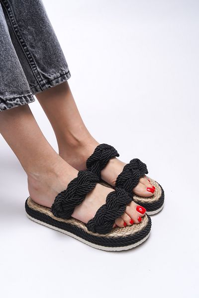 Riccon Papuci Elystala pentru femei 0012103   Negru