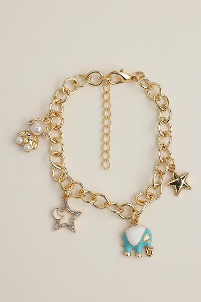 Modex Elephant Star Child Figured Chain Bracelet (17+5cm)
