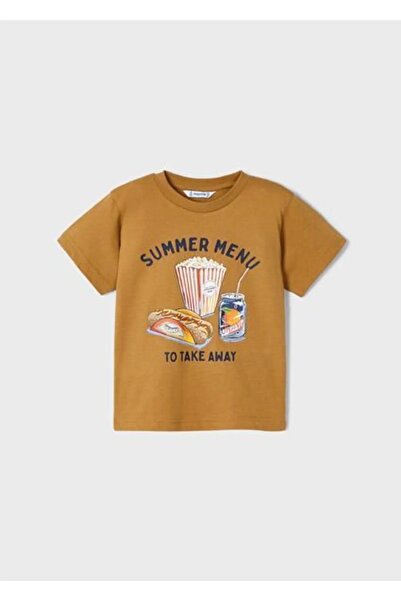 MAYORAL Erkek Çocuk Sarı T-shirt Kısa Kol