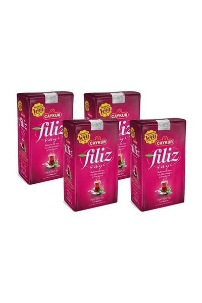 Çaykur Filiz Siyah Dökme Çay 4 x 1 Kg