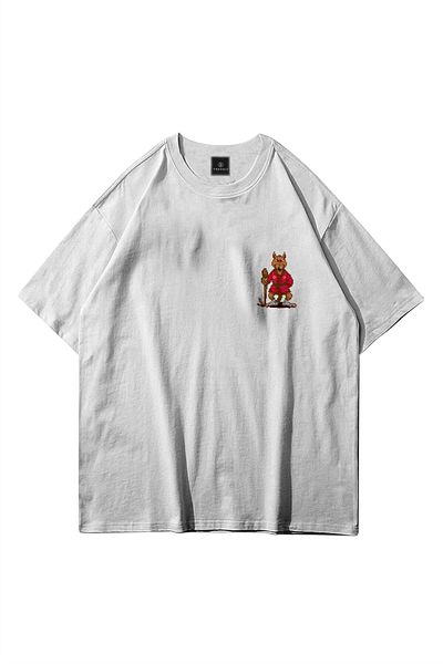Trendiz Unisex Splinter Ninja Turtles White Tshirt