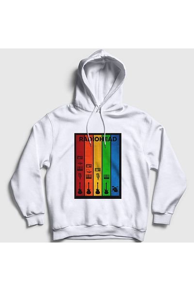 Presmono Φούτερ Unisex Λευκό Rainbow Gate 104503 ττ