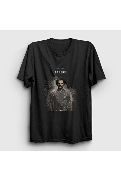 Presmono Pablo V2 Narcos Unisex crna T-shirt - 199993tt